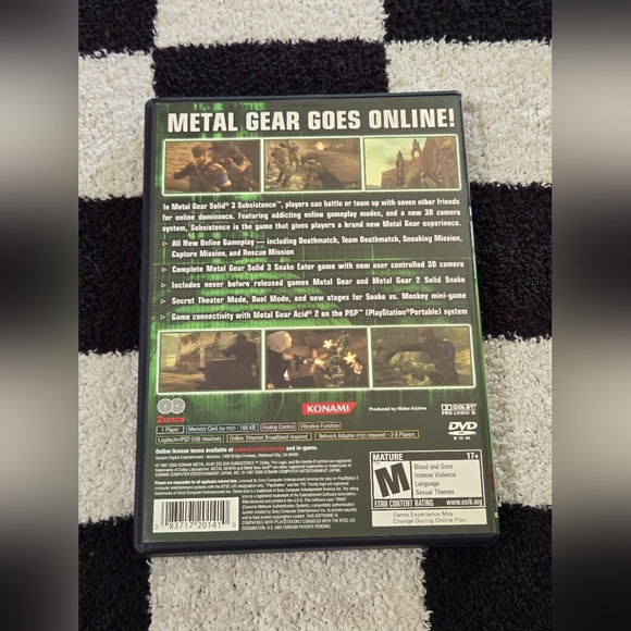 Metal Gear Solid 3 Subsistence for Playstation 2 - Picture 2 of 5